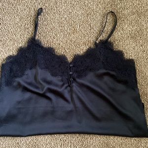 Abercrombie Satin and Lace Camisole